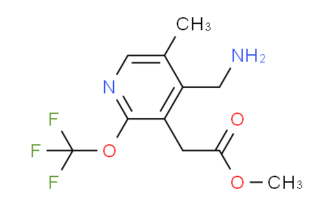 AM48650 | 1361850-09-0 | Methyl 4-(aminomethyl)-5-methyl-2-(trifluoromethoxy)pyridine-3-acetate