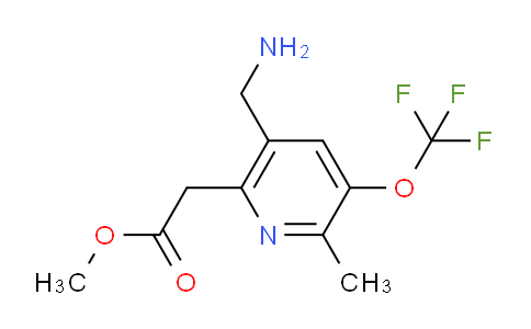 AM48652 | 1361916-85-9 | Methyl 5-(aminomethyl)-2-methyl-3-(trifluoromethoxy)pyridine-6-acetate