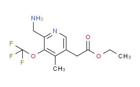 AM48663 | 1361801-84-4 | Ethyl 2-(aminomethyl)-4-methyl-3-(trifluoromethoxy)pyridine-5-acetate