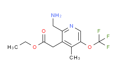 AM48665 | 1361916-91-7 | Ethyl 2-(aminomethyl)-4-methyl-5-(trifluoromethoxy)pyridine-3-acetate