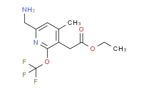 AM48668 | 1361706-56-0 | Ethyl 6-(aminomethyl)-4-methyl-2-(trifluoromethoxy)pyridine-3-acetate