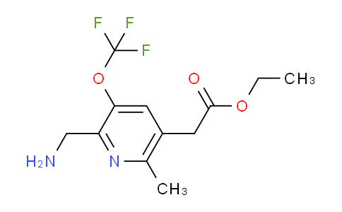 AM48676 | 1361916-98-4 | Ethyl 2-(aminomethyl)-6-methyl-3-(trifluoromethoxy)pyridine-5-acetate