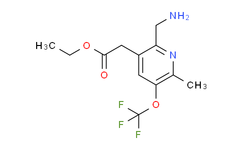 AM48679 | 1361739-50-5 | Ethyl 2-(aminomethyl)-6-methyl-5-(trifluoromethoxy)pyridine-3-acetate