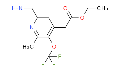 AM48680 | 1361891-53-3 | Ethyl 6-(aminomethyl)-2-methyl-3-(trifluoromethoxy)pyridine-4-acetate