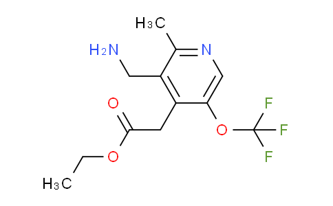 AM48683 | 1361767-58-9 | Ethyl 3-(aminomethyl)-2-methyl-5-(trifluoromethoxy)pyridine-4-acetate