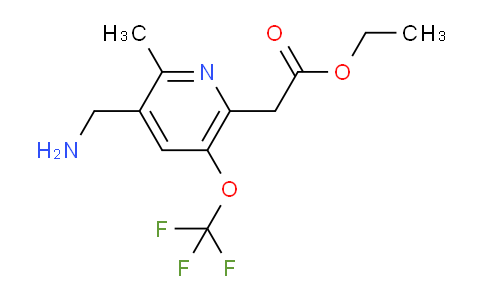 AM48684 | 1361791-36-7 | Ethyl 3-(aminomethyl)-2-methyl-5-(trifluoromethoxy)pyridine-6-acetate