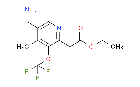 AM48690 | 1361767-68-1 | Ethyl 5-(aminomethyl)-4-methyl-3-(trifluoromethoxy)pyridine-2-acetate
