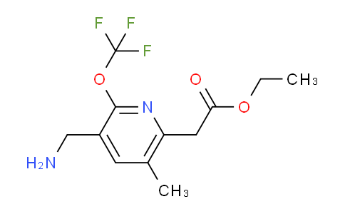 AM48694 | 1361917-06-7 | Ethyl 3-(aminomethyl)-5-methyl-2-(trifluoromethoxy)pyridine-6-acetate