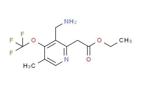 AM48695 | 1361752-46-6 | Ethyl 3-(aminomethyl)-5-methyl-4-(trifluoromethoxy)pyridine-2-acetate