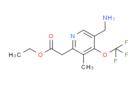 AM48696 | 1361788-23-9 | Ethyl 5-(aminomethyl)-3-methyl-4-(trifluoromethoxy)pyridine-2-acetate
