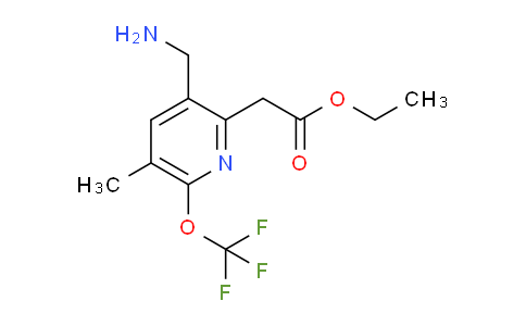 AM48697 | 1361791-45-8 | Ethyl 3-(aminomethyl)-5-methyl-6-(trifluoromethoxy)pyridine-2-acetate