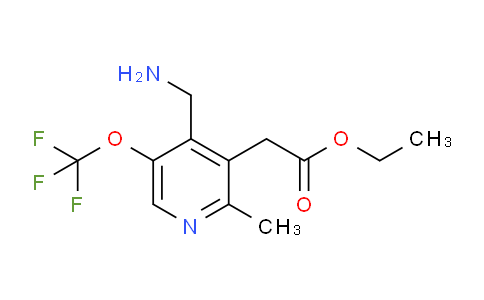 AM48701 | 1361467-86-8 | Ethyl 4-(aminomethyl)-2-methyl-5-(trifluoromethoxy)pyridine-3-acetate