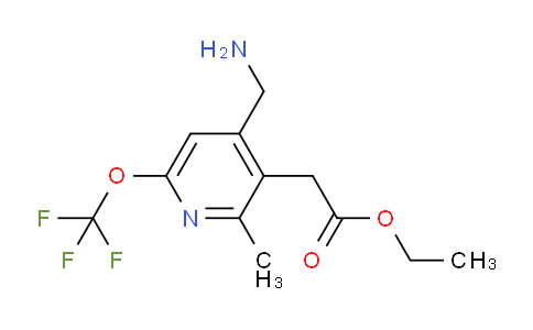 AM48703 | 1361706-95-7 | Ethyl 4-(aminomethyl)-2-methyl-6-(trifluoromethoxy)pyridine-3-acetate