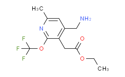 AM48704 | 1361767-92-1 | Ethyl 4-(aminomethyl)-6-methyl-2-(trifluoromethoxy)pyridine-3-acetate