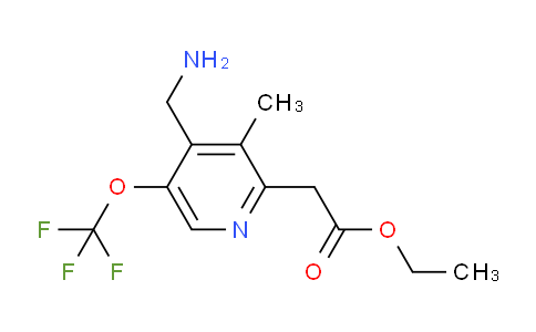 AM48707 | 1361877-91-9 | Ethyl 4-(aminomethyl)-3-methyl-5-(trifluoromethoxy)pyridine-2-acetate