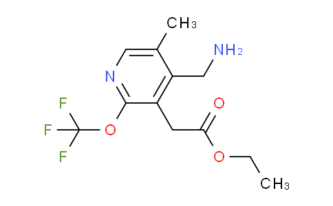 AM48710 | 1361788-30-8 | Ethyl 4-(aminomethyl)-5-methyl-2-(trifluoromethoxy)pyridine-3-acetate