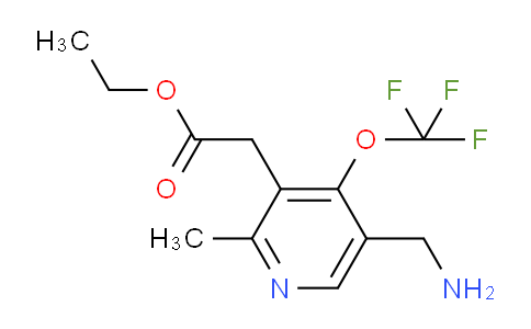 AM48713 | 1361791-49-2 | Ethyl 5-(aminomethyl)-2-methyl-4-(trifluoromethoxy)pyridine-3-acetate