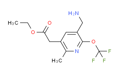 AM48715 | 1361767-98-7 | Ethyl 3-(aminomethyl)-6-methyl-2-(trifluoromethoxy)pyridine-5-acetate