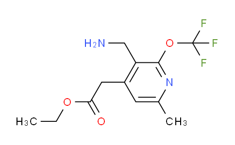 AM48716 | 1361739-75-4 | Ethyl 3-(aminomethyl)-6-methyl-2-(trifluoromethoxy)pyridine-4-acetate