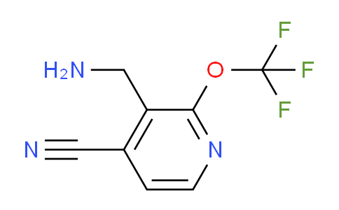 3-(Aminomethyl)-4-cyano-2-(trifluoromethoxy)pyridine