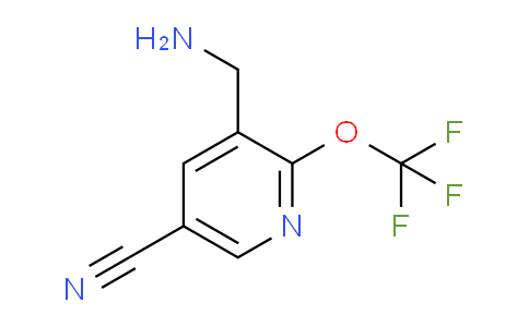 3-(Aminomethyl)-5-cyano-2-(trifluoromethoxy)pyridine