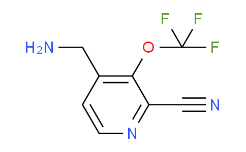 4-(Aminomethyl)-2-cyano-3-(trifluoromethoxy)pyridine