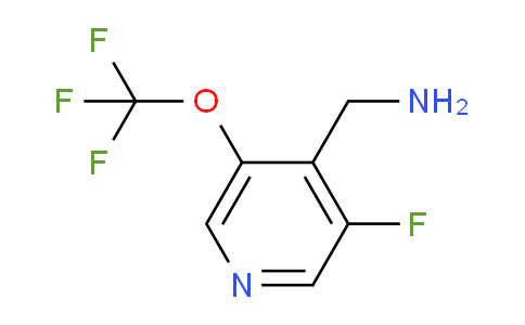 4-(Aminomethyl)-3-fluoro-5-(trifluoromethoxy)pyridine