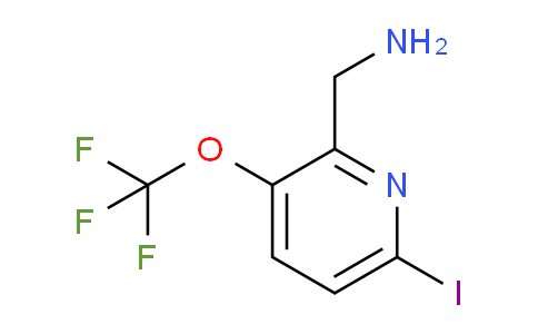 2-(Aminomethyl)-6-iodo-3-(trifluoromethoxy)pyridine