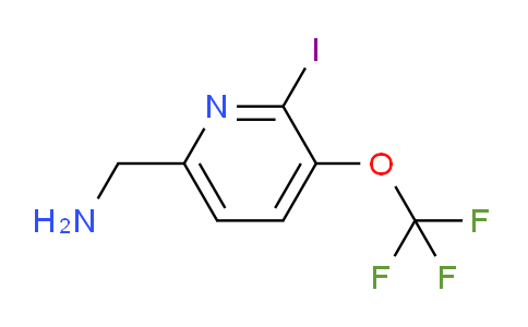 6-(Aminomethyl)-2-iodo-3-(trifluoromethoxy)pyridine