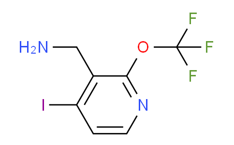 3-(Aminomethyl)-4-iodo-2-(trifluoromethoxy)pyridine