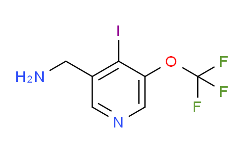 3-(Aminomethyl)-4-iodo-5-(trifluoromethoxy)pyridine