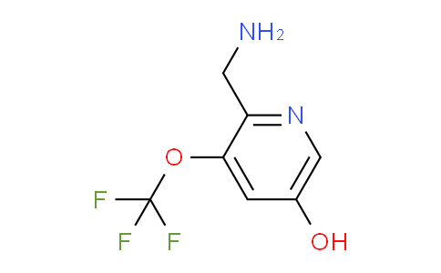 2-(Aminomethyl)-5-hydroxy-3-(trifluoromethoxy)pyridine