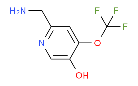 2-(Aminomethyl)-5-hydroxy-4-(trifluoromethoxy)pyridine