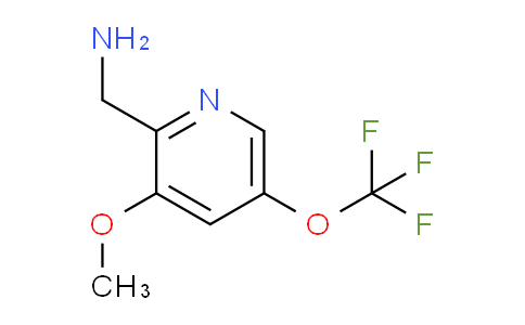 2-(Aminomethyl)-3-methoxy-5-(trifluoromethoxy)pyridine
