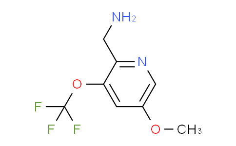 2-(Aminomethyl)-5-methoxy-3-(trifluoromethoxy)pyridine