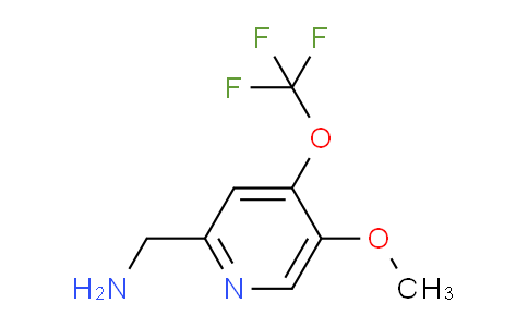 2-(Aminomethyl)-5-methoxy-4-(trifluoromethoxy)pyridine