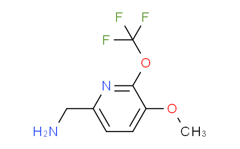 6-(Aminomethyl)-3-methoxy-2-(trifluoromethoxy)pyridine