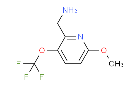 2-(Aminomethyl)-6-methoxy-3-(trifluoromethoxy)pyridine