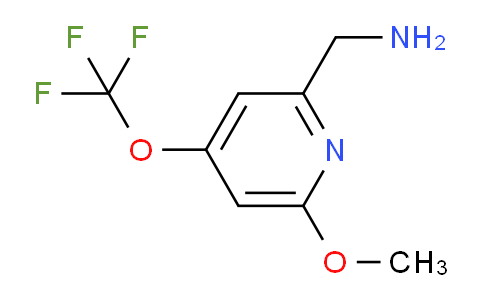 2-(Aminomethyl)-6-methoxy-4-(trifluoromethoxy)pyridine