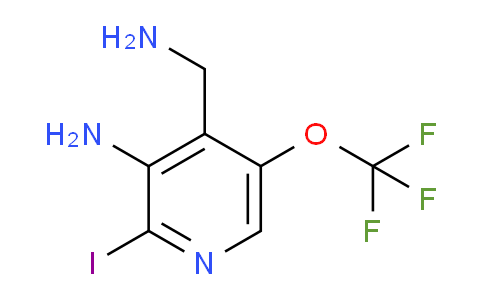 3-Amino-4-(aminomethyl)-2-iodo-5-(trifluoromethoxy)pyridine