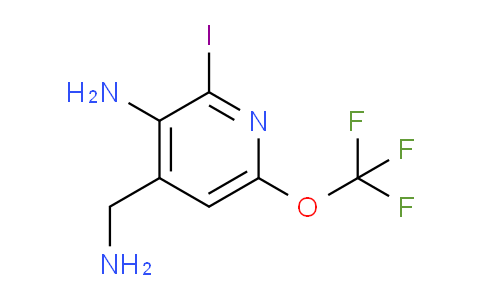 3-Amino-4-(aminomethyl)-2-iodo-6-(trifluoromethoxy)pyridine