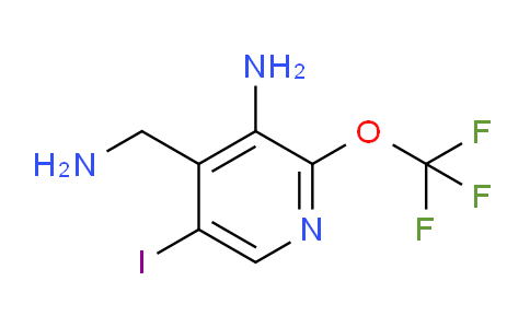 3-Amino-4-(aminomethyl)-5-iodo-2-(trifluoromethoxy)pyridine