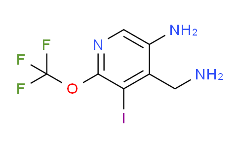 5-Amino-4-(aminomethyl)-3-iodo-2-(trifluoromethoxy)pyridine