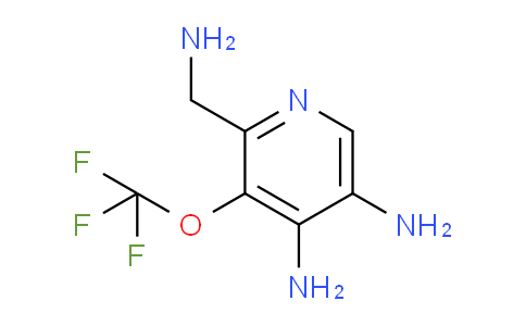 2-(Aminomethyl)-4,5-diamino-3-(trifluoromethoxy)pyridine