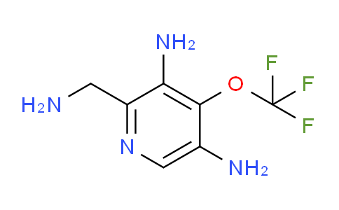 2-(Aminomethyl)-3,5-diamino-4-(trifluoromethoxy)pyridine