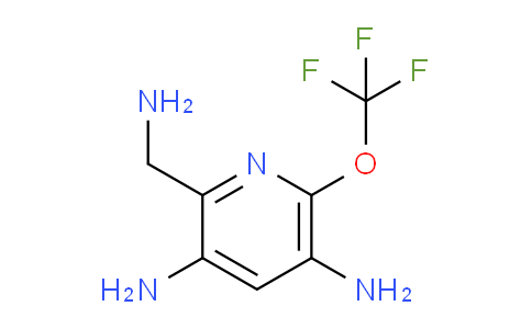 2-(Aminomethyl)-3,5-diamino-6-(trifluoromethoxy)pyridine