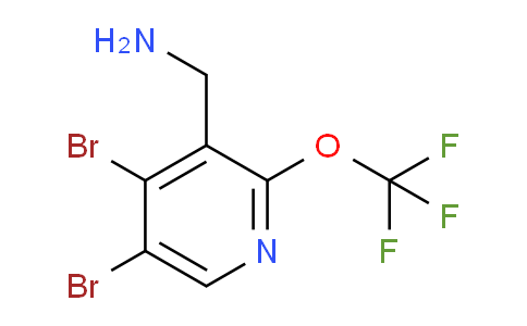 3-(Aminomethyl)-4,5-dibromo-2-(trifluoromethoxy)pyridine