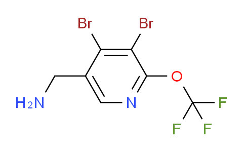 5-(Aminomethyl)-3,4-dibromo-2-(trifluoromethoxy)pyridine