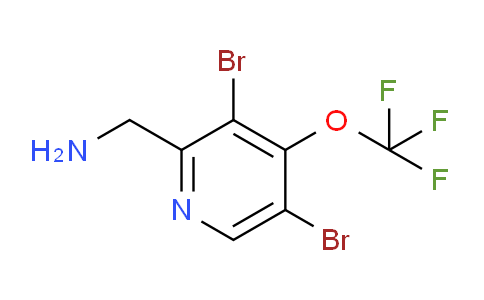 2-(Aminomethyl)-3,5-dibromo-4-(trifluoromethoxy)pyridine