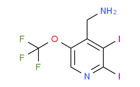 AM49108 | 1804565-46-5 | 4-(Aminomethyl)-2,3-diiodo-5-(trifluoromethoxy)pyridine